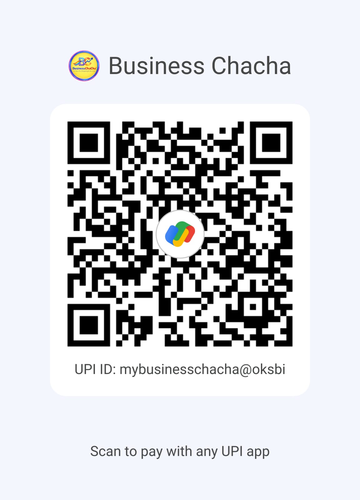 Company Payment QR